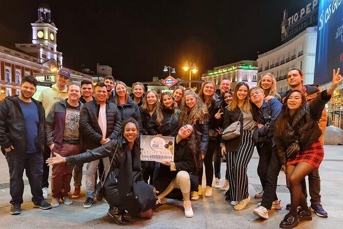 PUBCRAWL Bar and Party Route in Madrid - Ending in a disco/club in downtown Madrid: fun with one real caution
