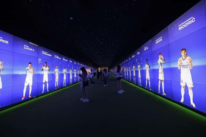 Real Madrid: Bernabeu Stadium SelfGuided Tour & Wine tasting - How the two halves fit together on the same day
