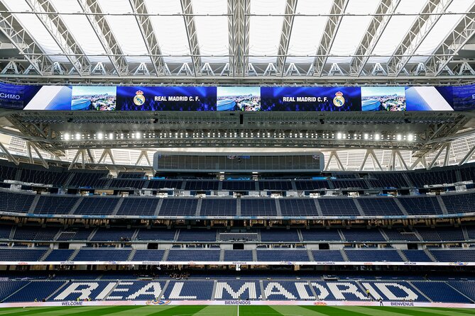Real Madrid: Skip the Line Bernabeu Stadium Tour - Pitch-side dreams vs. current renovations (read this part)