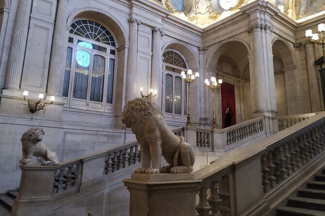 Royal Palace Madrid Small Group Tour with Skip the Line Ticket - Meet at Plaza de Oriente, then step into the palace’s big highlights