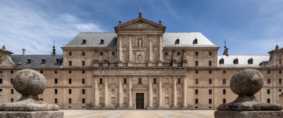 Royal Site of San Lorenzo de El Escorial Entrance Ticket - San Lorenzo de El Escorial: the prison-looking exterior, palace-level interior