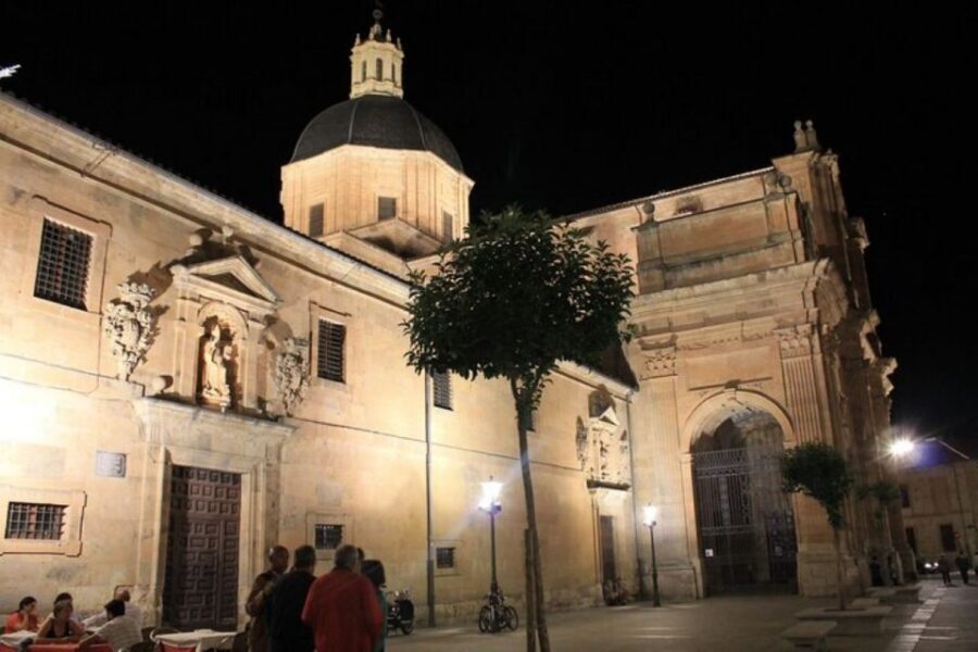 Salamanca: Evening Sightseeing Walking Tour - Salina Palace and gas lamps: the tour’s visual shift