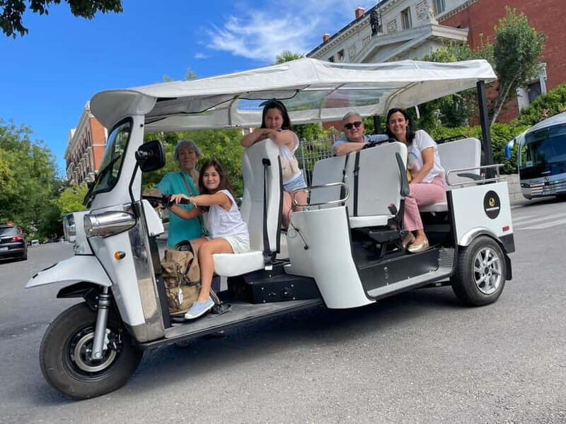 "See Madrid Differently: A Premium Private Tuk Tuk Ride" - What Claudio-level guiding adds to your day