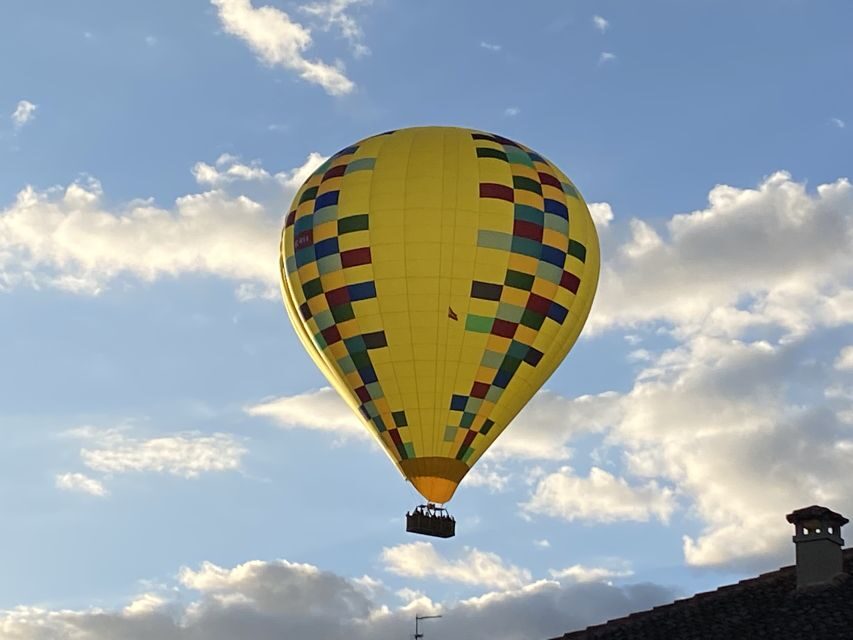 Segovia: Balloon Ride with Transfer Option from Madrid - The flight itself: drifting over Alcázar, Cathedral, and Aqueduct