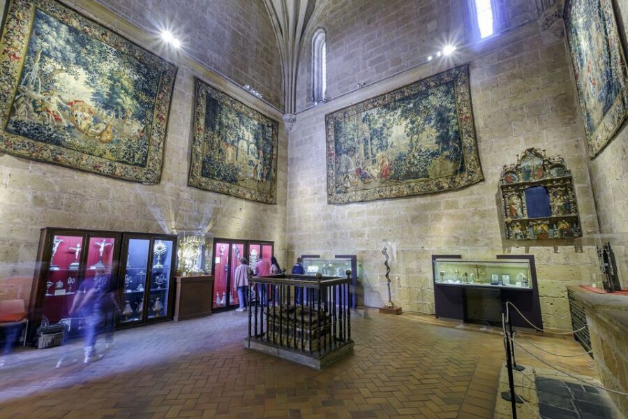Segovia Cathedral Entrance Ticket - Flemish and Castilian Artwork Plus Two Tapestry Collections