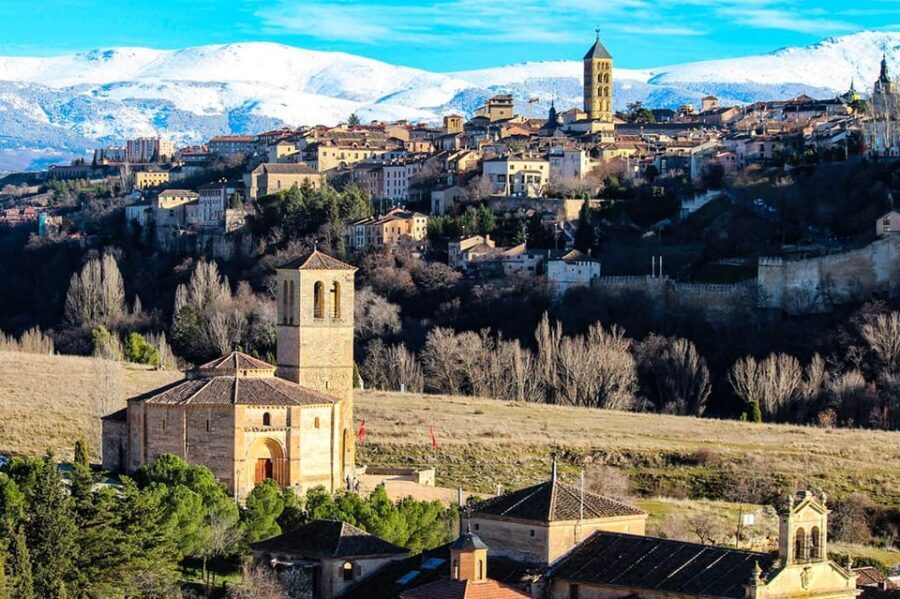 Segovia: guided route on an electric bicycle (ebike) - Cathedral Backside, Antonio Machado House Museum, and San Esteban’s Tower