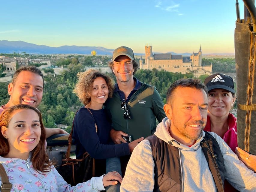 Segovia: Hot-Air Balloon Flight with Optional 3-Course Lunch - Getting there: Segovia launch field, not far from town