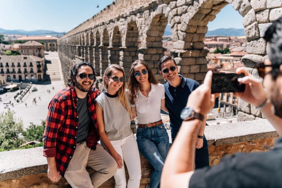 Segovia Private Guided Visit & Alcazar with High Speed Train - First Stop: The Roman Aqueduct That Still Runs the Town’s Story