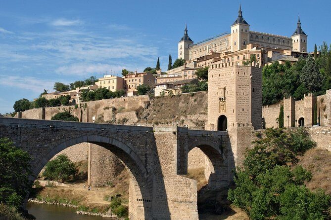 Segovia & Toledo Day Trip from Madrid with Alcázar & Cathedral - Toledo’s panoramic stop and medieval walking tour