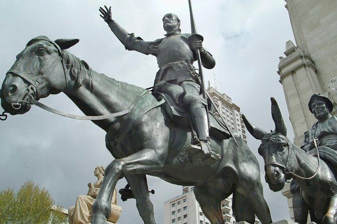 Self-Guided Audio Tour - Cervantes Literary Experience in Madrid - Starting at Plaza de las Cortes: Get Your Bearings Fast