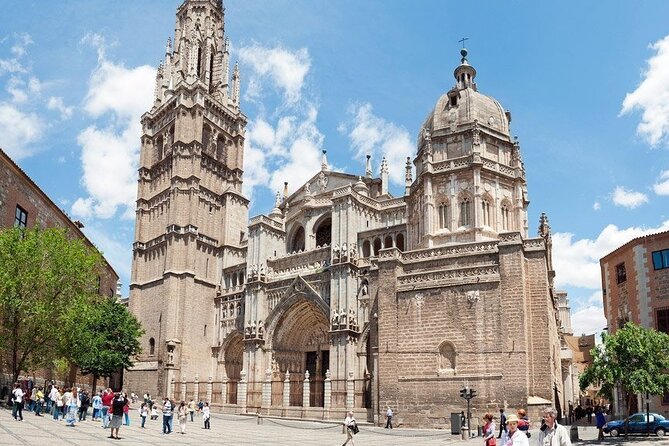 Self-Guided Toledo Day Trip from Madrid with Panoramic Train - Alcázar de Toledo and the Army Museum: fortress design you can recognize fast