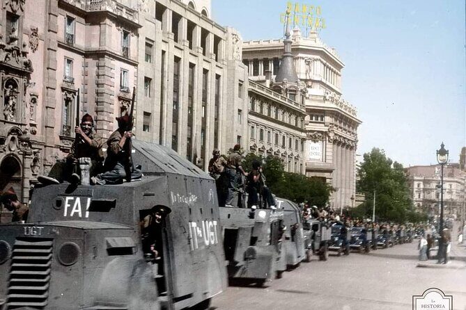 Spanish Civil War start of 2 World War, Guernica Franco - Cuartel General del Ejercito del Aire: remote blood transfusion and turning points