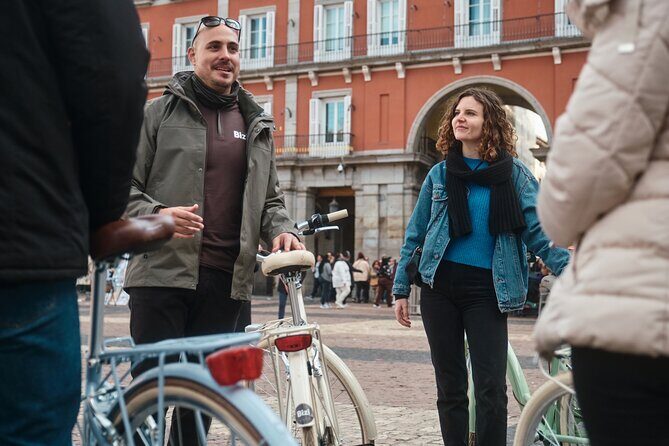 Tapas & Guided tour on a Vintage Bike through Madrid - Plaza Mayor and the Barrio de las Letras: writers, squares, and street-level history