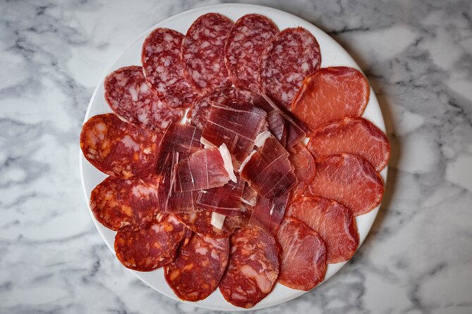Tasting of Iberian Hams with Wine or Cava Pairing - A 30-minute Madrid ham lesson with wine or cava