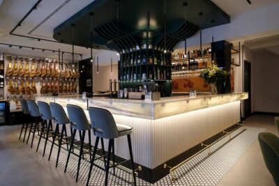 Tasting of Iberian Hams with Wine or Cava Pairing - Where you start: C. de Atocha and a mobile ticket setup