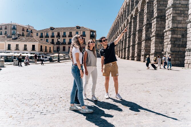 Three Cities in One Day: Segovia, Avila and Toledo from Madrid - Segovia aqueduct and the Alcázar: big icons, with one important ticket detail