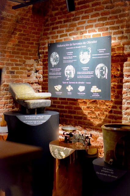 Ticket Entrance to the Madrid Nougat Museum - Jijona nougat history: origin, dates, and the Designation of Origin