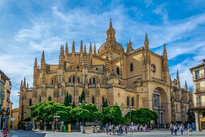 Toledo and Segovia with Priority Access to Alcazar of Segovia from Madrid - Segovia Cathedral in the main square: a Gothic stop you can actually taste