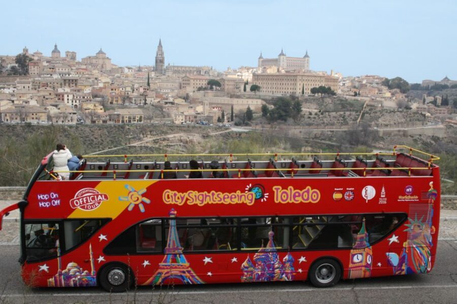 Toledo: City Sightseeing Hop-On Hop-Off Bus Tour & Extras - Alcazar de Toledo: the included ticket and the view payoff