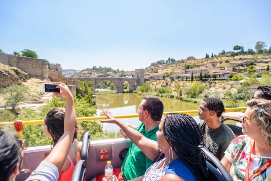 Toledo: City Sightseeing Hop-On Hop-Off Bus Tour & Extras - Renfe station and the easy boarding move for train arrivals
