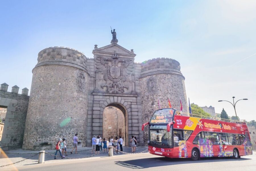 Toledo: City Sightseeing Hop-On Hop-Off Bus Tour & Extras - San Martín Bridge and river panoramas you can’t fake