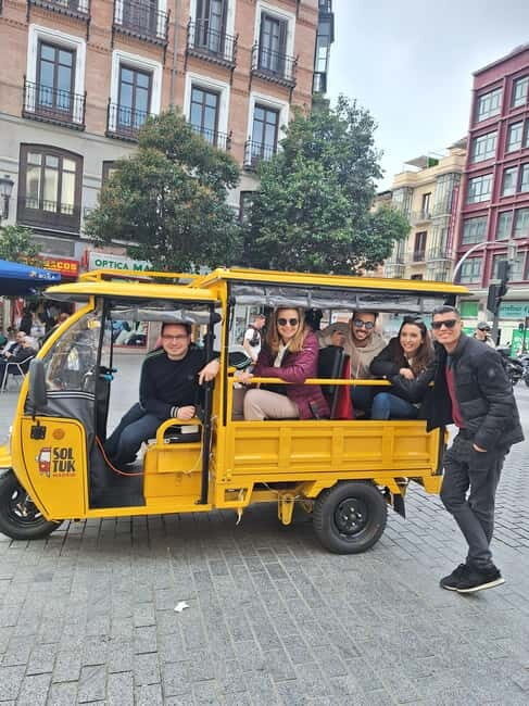 Tour en Tuk Tuk por lo mejor de Madrid - Key things to know before you ride