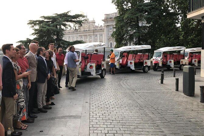 Tour Madrid in 2 hours! Electric Tuk - Fast, Fun, and Exclusive - Las Ventas, Salamanca, Bernabéu: Madrid after the central core
