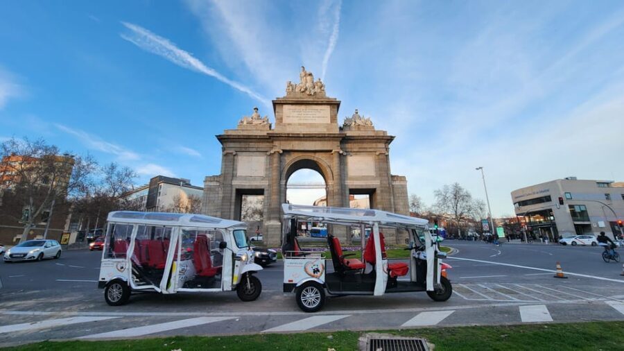 Tour Madrid: Secrets in a Electric Tuk Tuk - Plaza Mayor: Renaissance Grandeur With People Watching Built In