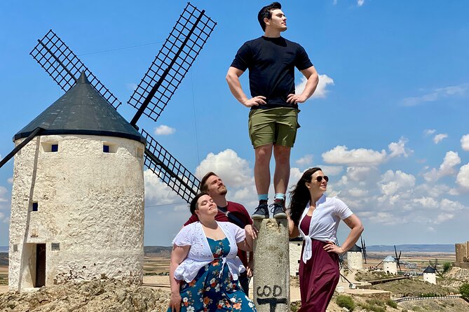 Tour of the Don Quixote Windmills of La Mancha and Toledo with Lunch - Cerro Calderico and the Don Quixote windmills in Consuegra