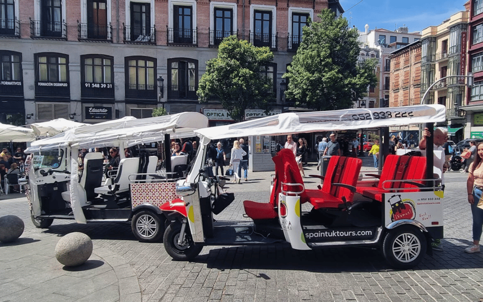 Tuk Tuk Tour with Wine Test in Madrid - How the route connects 20th-century Madrid to what you see today