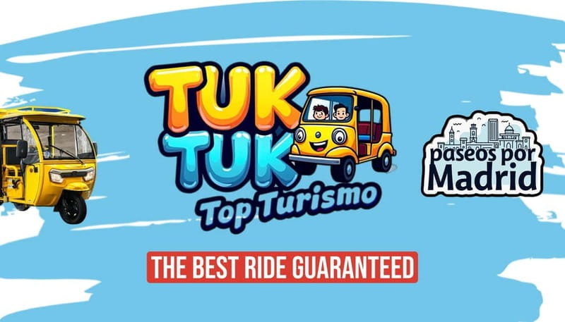 Tuktuk historical tour of Madrid 1 Hr in a fun and original way - Key things to know before you go