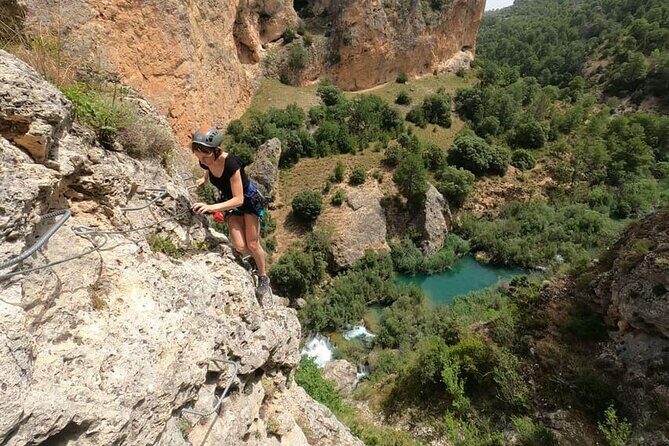 Via Ferrata Adventure in Madrid with Transport - What’s on the route: zip line, suspension bridges, and big scenery
